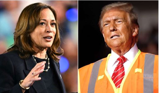 DONALD TRUMP YATSINZE KAMALA  HARRIS MU AMATORA YABEREYE ONLINE